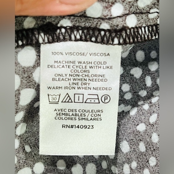 LOFT Dotted Godet Mini Flare Dress size XXL NWT - Picture 14 of 15